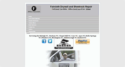 Desktop Screenshot of fairclothdrywall.com